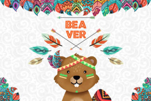 Beaver Nursery Art: Woodland Animal Illustrations for Creative Sellers