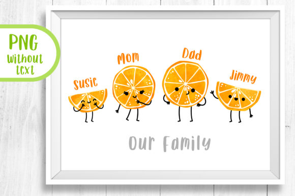 Cheerful Cartoon Family Portrait Illustrations for Modern Branding