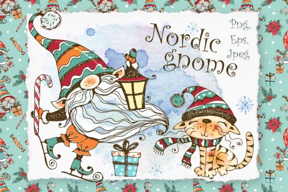 Winter Clipart Nordic Gnome Png and Cat: A Designer’s Real-World Review for Brand & Marketing Projects